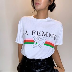 NEW La Femme Tee